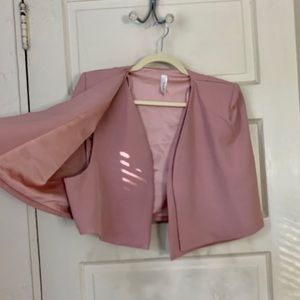 BRAND NEW! Cropped Cape Jacket